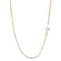 Men&#39;s Yellow Gold Necklace GL100470