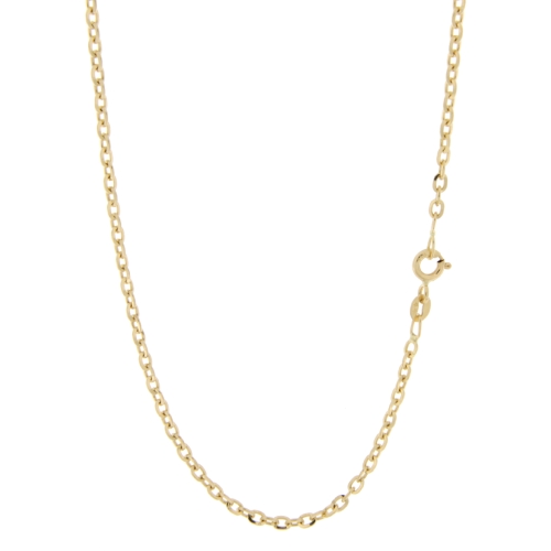 Herrenhalskette aus Gelbgold GL100470