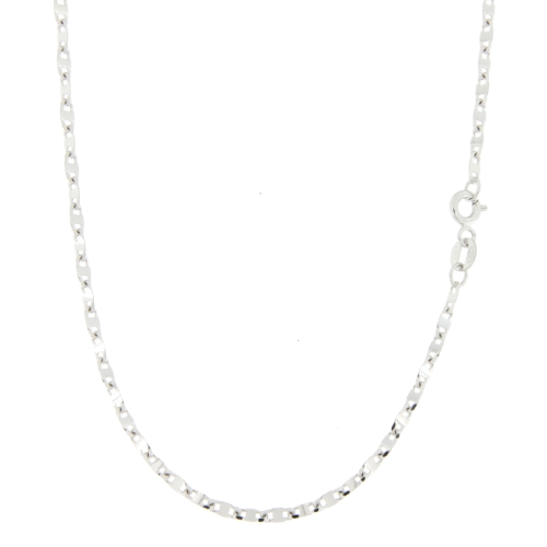 Unisex White Gold Necklace GL100472