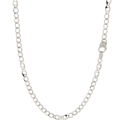 Men&#39;s White Gold Necklace GL100473