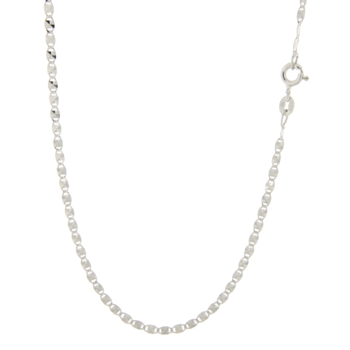 Unisex White Gold Necklace GL100477