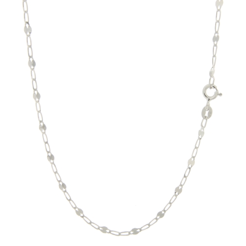 Collana Unisex Oro Bianco GL100478