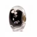 Charm Beads Trollbeads Black Diamond Universal TGLBE-00029 