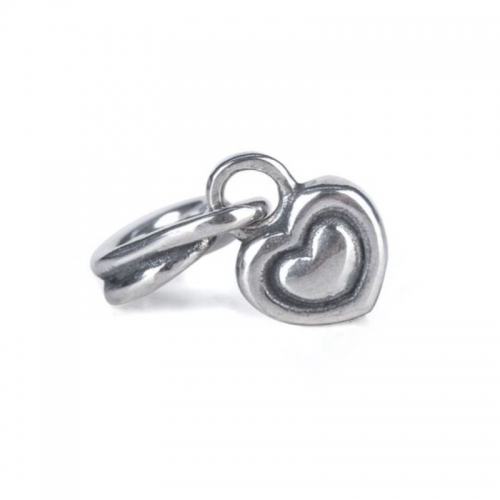 Charm Beads Trollbeads Heart in Heart Pendant TAGBE-00258