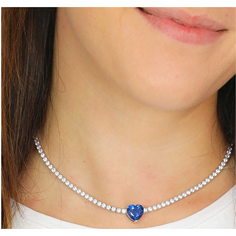 Anello con Pietra Blu Corindone Stellato | Michele Affidato