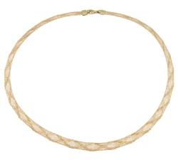 Damen-Halskette aus Gelbgold GL100486