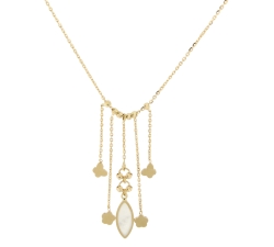 Women&#39;s Yellow Gold Necklace GL100488