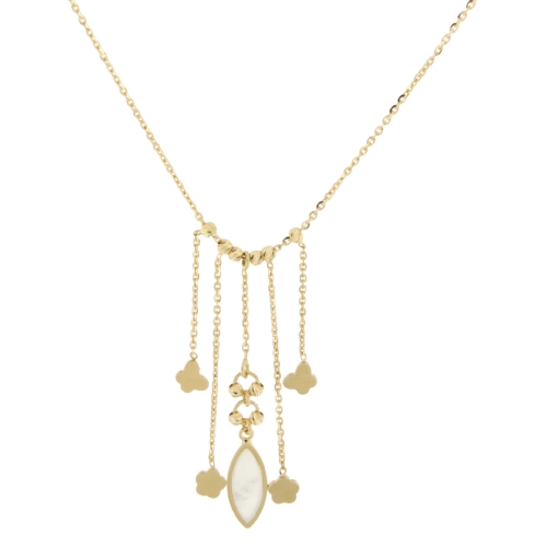 Women&#39;s Yellow Gold Necklace GL100488