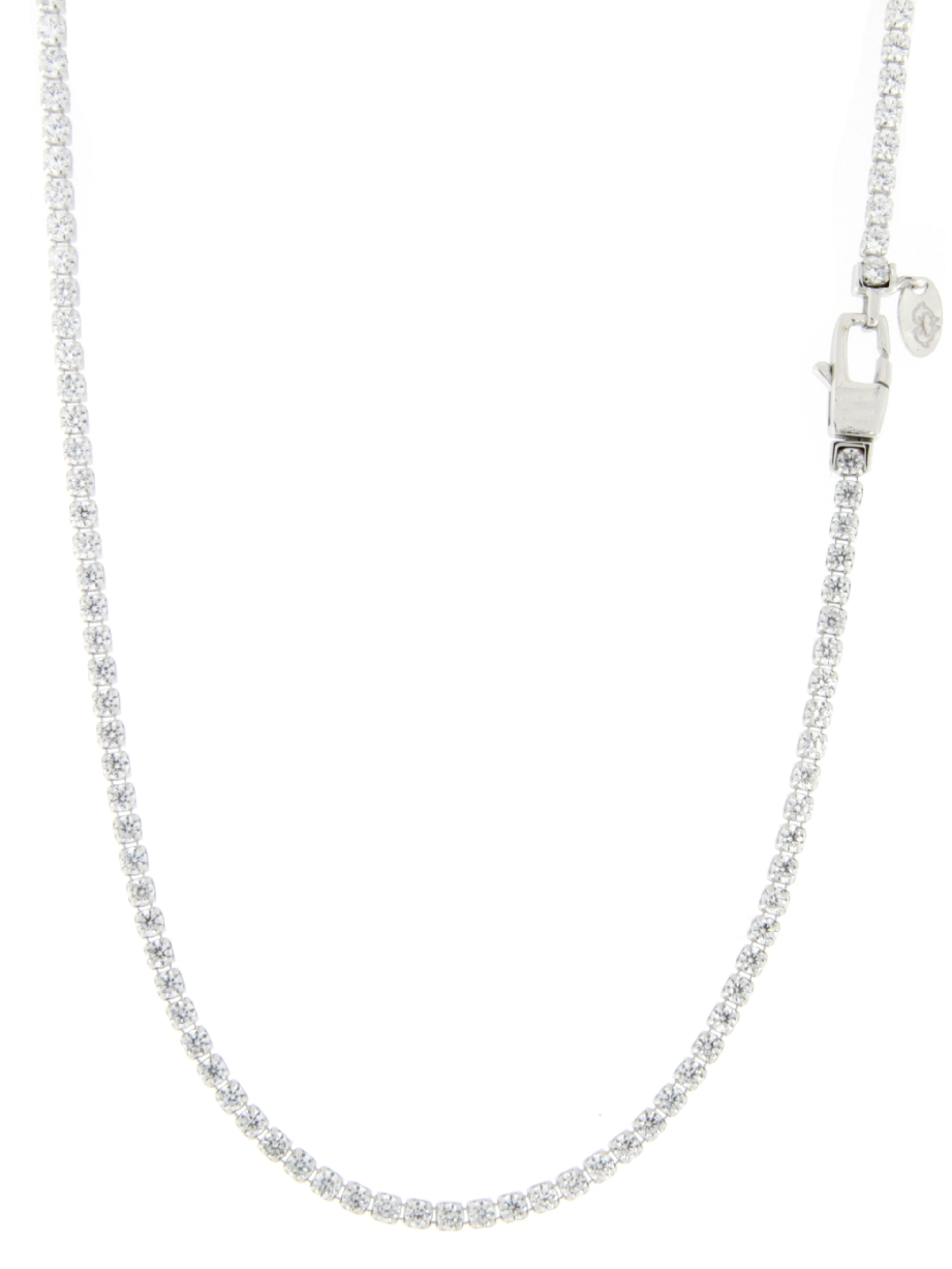Unisex Tennis Halskette Weißgold GL100490 GioielleriaLucchese.it
