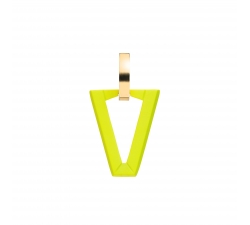 Valentina Ferragni earring Studio Uali Fluo Lime