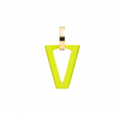 Valentina Ferragni earring Studio Uali Fluo Lime