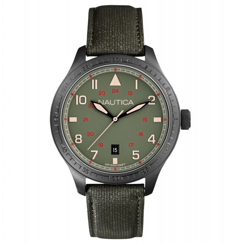 Military Green Nautical Men's Watch A11108G BDF105