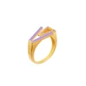 Valentina Ferragni Studio Mia Lilac ring