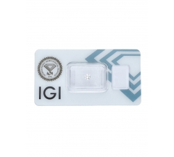 Blistered Diamond IGI 0.35 Carat Color And Clarity VVS1