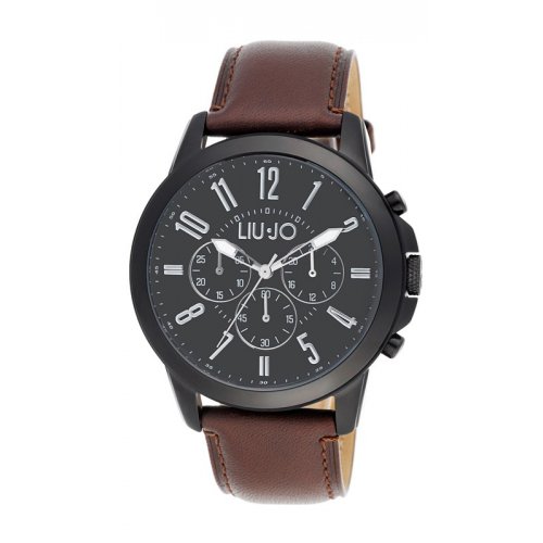 Liu Jo Herrenuhr TLJ826 Chronograph Jet Black Kollektion