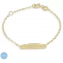 9kt Yellow Gold Children&#39;s Bracelet