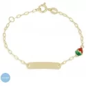 Strawberry Girl Armband 9kt Gelbgold GL-G21744197