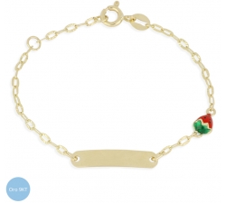 Bracciale Bimba Fragola Oro Giallo 9kt GL-G21744197