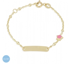 Bracciale Bimba Stella Oro Giallo 9kt GL-G21744195