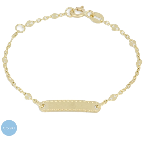 9kt Yellow Gold Children&#39;s Bracelet GL-G21744177