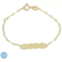 9kt Yellow Gold Children&#39;s Bracelet GL-G21744178