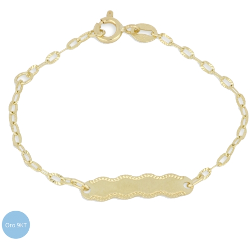 9kt Yellow Gold Children&#39;s Bracelet GL-G21744178