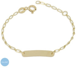 9 kt Gelbgold Kinderarmband GL-G21744163