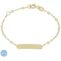 9kt Yellow Gold Children's Bracelet