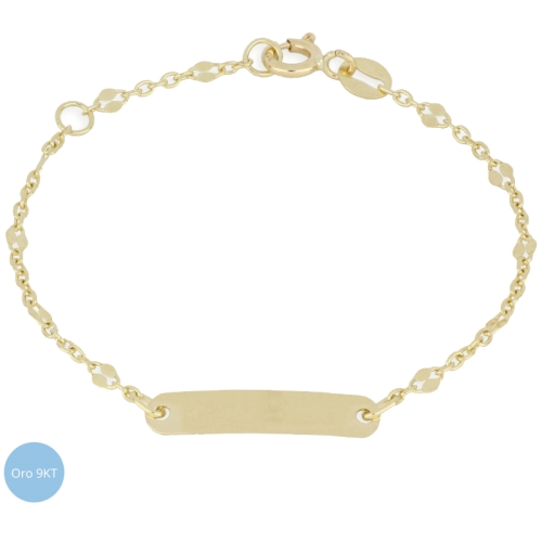 9kt Yellow Gold Children's Bracelet