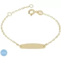 9kt Yellow Gold Children's Bracelet