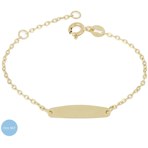 9kt Yellow Gold Children's Bracelet