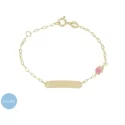 Girl Elephant Bracelet 9kt Yellow Gold GL-G21744201