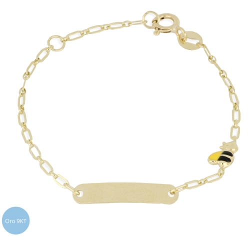 Baby Bee Armband 9kt Gelbgold GL-G21744203
