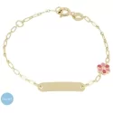 Bracciale Bimba Fiore Oro Giallo 9kt GL-G21744202