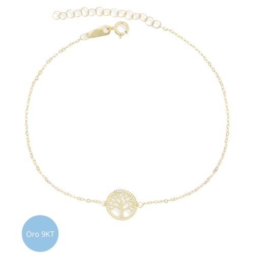 Tree Of Life Woman Bracelet 9kt Yellow Gold GL-G21744137