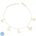 9kt Yellow Gold Butterflies Woman Bracelet GL-G21743948