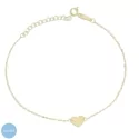 Damenarmband Herz aus 9 kt Gelbgold GL-G21743924