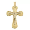 Cross Man Yellow and White Gold GL100494