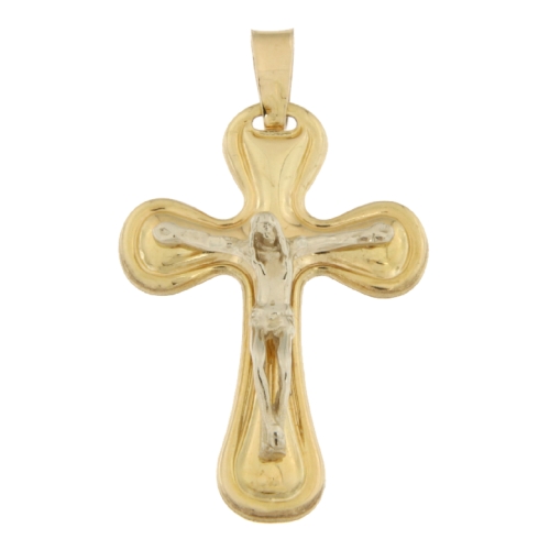 Cross Man Yellow and White Gold GL100494