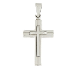 Cross Man White Gold GL100502