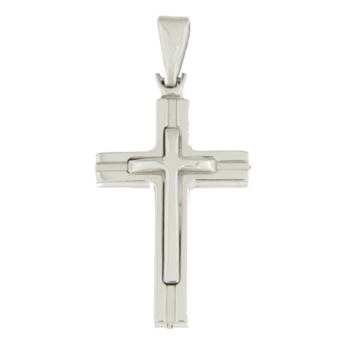 Cross Man White Gold GL100502