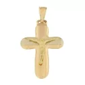 Cross Man Gold Gelb Weiß Rosa GL100504