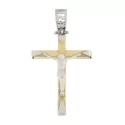 Cross Man Gelbgold Weiß GL100515