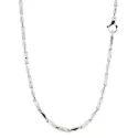 Men&#39;s White Gold Necklace GL100532