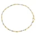 Bracciale Uomo Oro Giallo Bianco GL100533