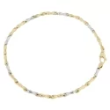 White Yellow Gold Men&#39;s Bracelet GL100533