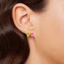 Valentina Ferragni Studio Joy Baby Pink &amp; Lime earrings