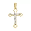 Cross Man Gelbgold Weiß GL100543