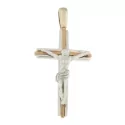 Cross Man Rose Weißgold GL100546