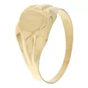 Herrenring aus Gelbgold GL100551